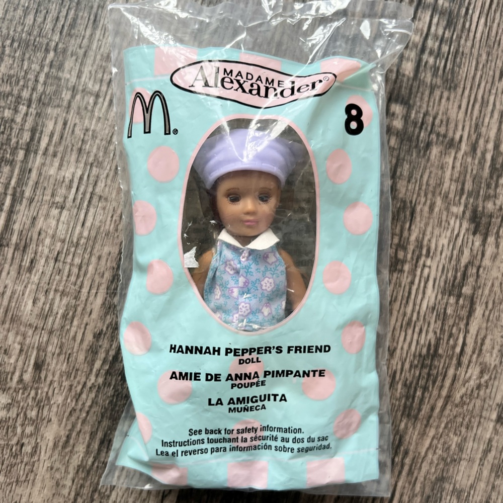 Madame Alexander Hannah Pepper’s Friend Doll- McDonald’s 2003